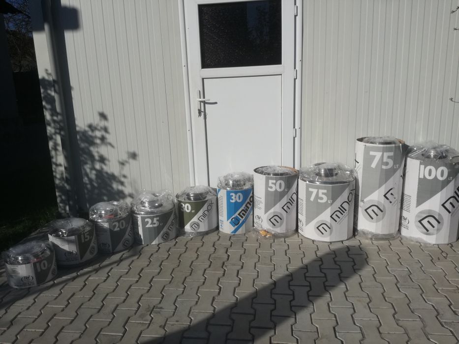 Vand recipiente din inox alimentar