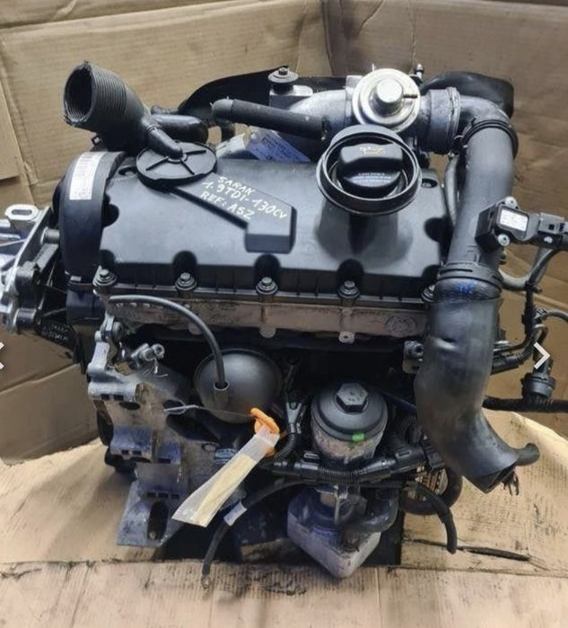 Motor complet cu Injectoare Wolswagen Sharan 1.9 ASZ 131 CP compatibil Wolswagen Golf 4 1.9 ASZ