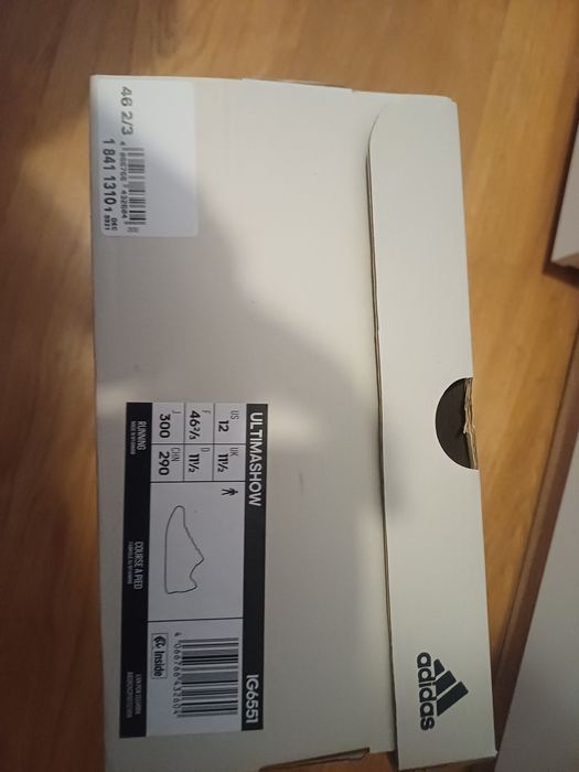 Маратонки adidas 46 2/3 номер