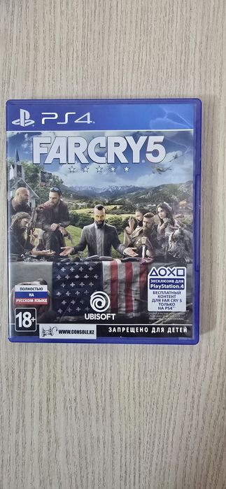 Диск на PS4 far cry 5