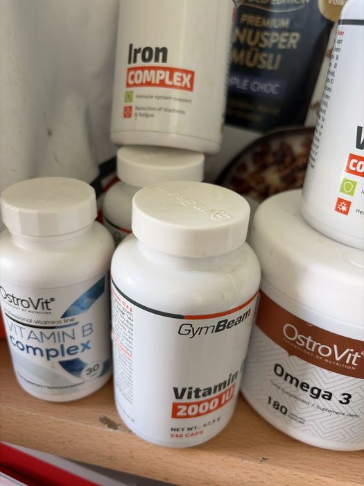 Omega , fier , vitamine Gymbeam