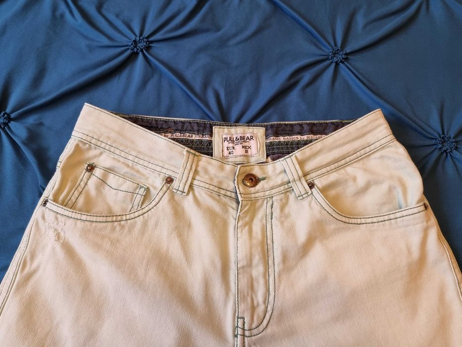 Blugi scurti barbati, Pull&Bear, marimea M