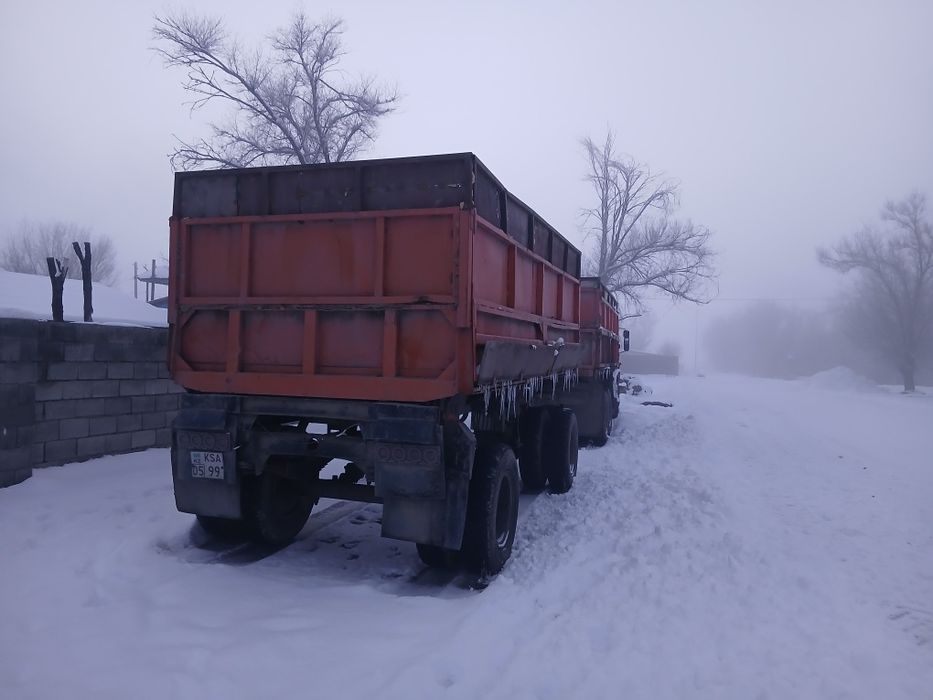 Камаз  прицеппен