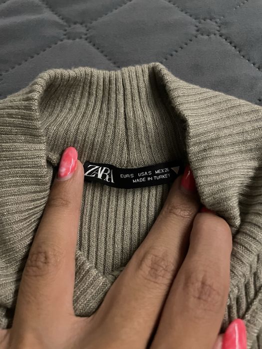 Зелена рокля ZARA