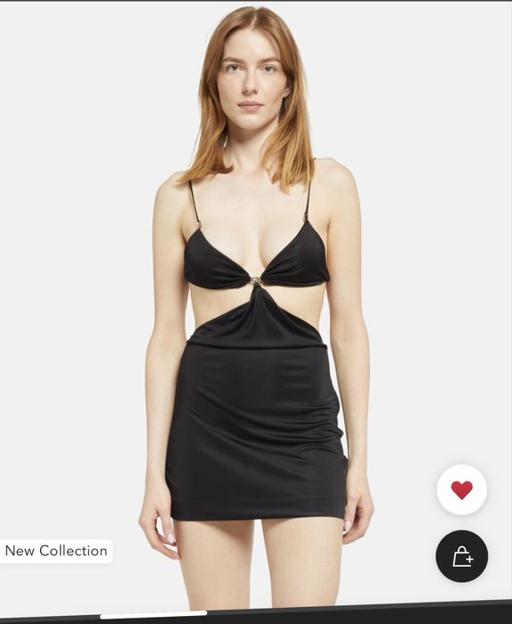 Лятна сатенена  Рокля  Daquared2 XS