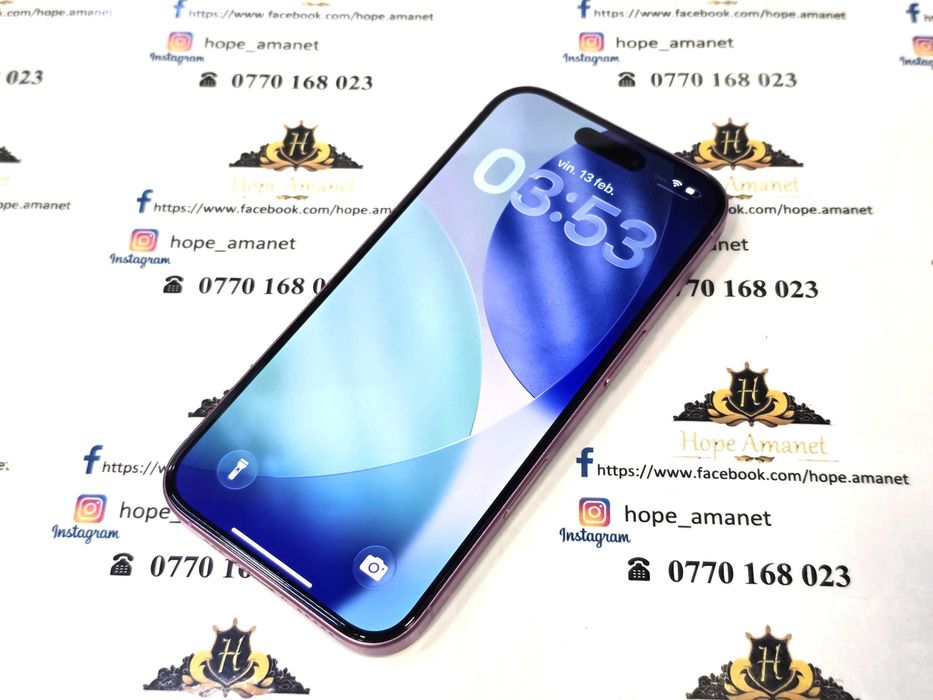 Hope Amanet P7 iPhone 16 128GB / Baterie 100%