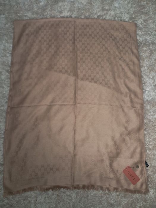 Eșarfă Gucci bej