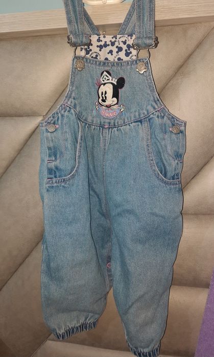 Джинсовый комбинезон