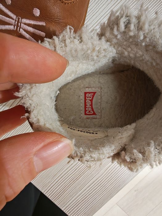 Сапоги детские 22 -23 размер кожа.  Camper