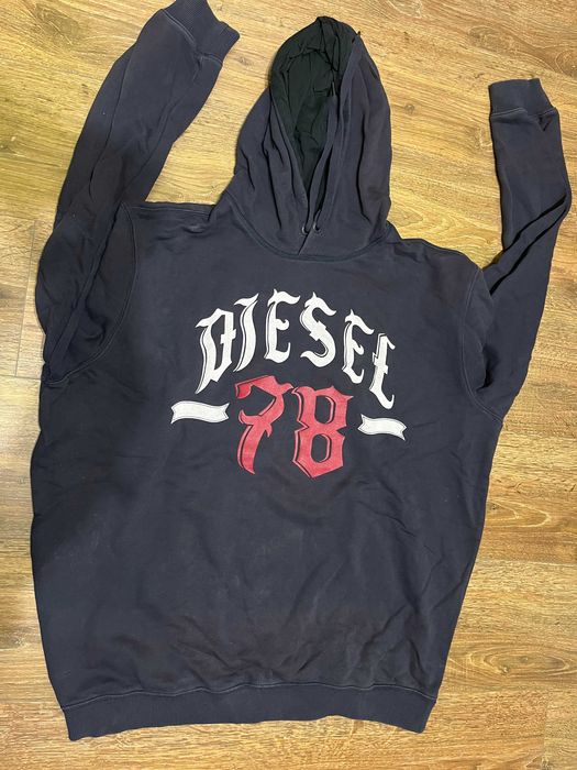 Оригинален мъжки суичър Diesel с качулка – модел „78“