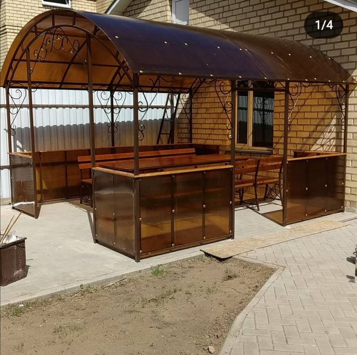 Беседки, навесы, теплицы