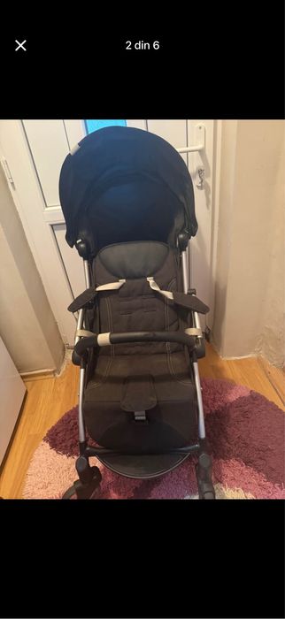 Vand  Carucior sport Chicco Goody Plus, Graphite (Gri inchis)