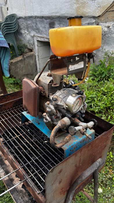 Motopompă pentru erbicidat