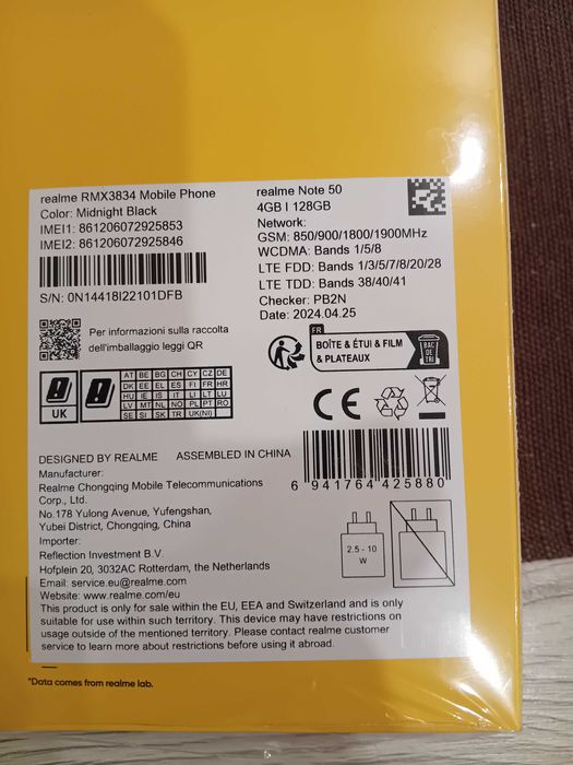 Смартфон Realme Note 50