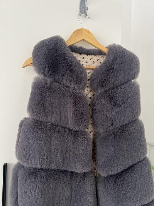 Vesta cu blana copii