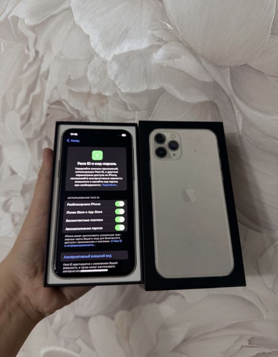Iphone 11 pro с коробкой
