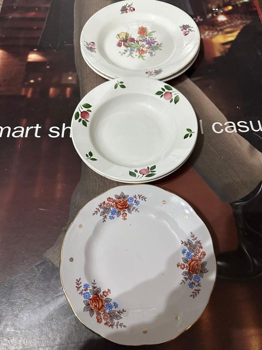 Тарелки советские