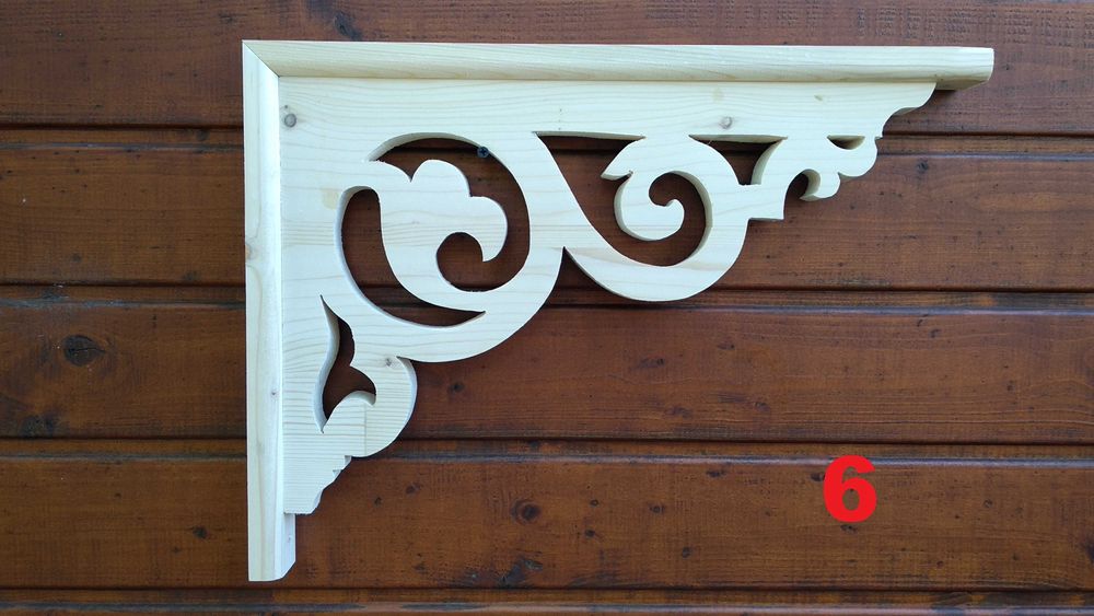 Ornament coltar pt. terasa foisor filigorie, la imbinare stalp grinda