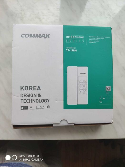 Домофон трубка Commax TR-12RM