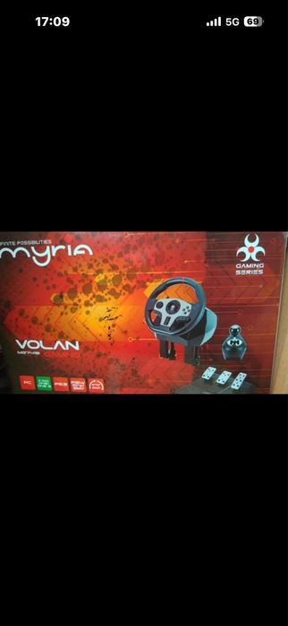 Volan gaming pc ps4 ps3