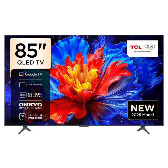 Телевизор TCL 85 QLed 144Hz Smart Tv самый низкий цена со склада