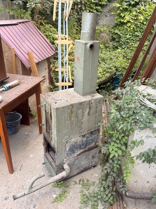 Самовызов Напольная газовая печь б/у