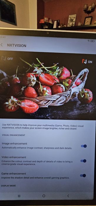 Tabletă  android/ monitor portabil NXTPaper2k de 14 inch nouă la cutie cu ecran paparfeel/ paperlike ebook de la TCL