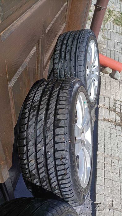 продавам гуми мишелин със лети джанти