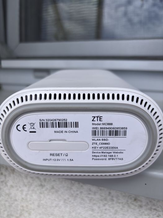 Router 5G wifi7 zte mc888