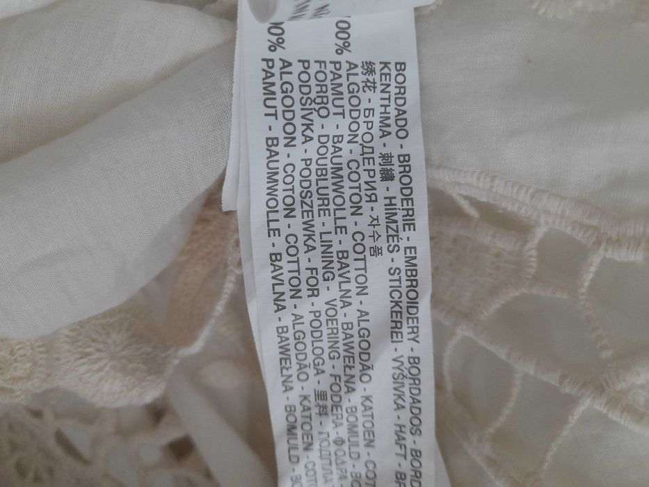 Rochie Zara cu dantela, m, 50 lei