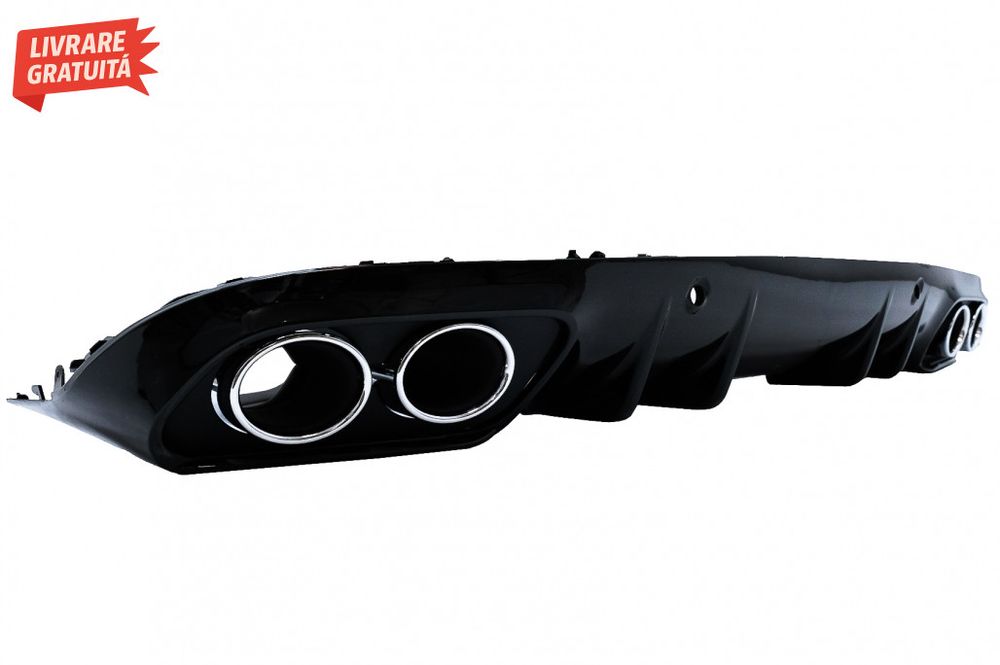 Difuzor Bara Spate Evacuare Dubla si Tobe Ornament Mercedes C-Class C2