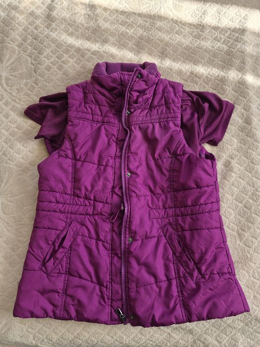 Спортен лот от тениска Asics и елек