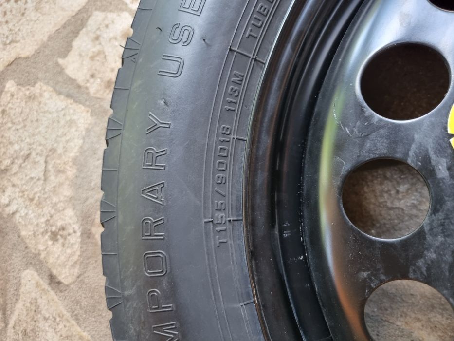 Резервна гума патерица за Mercedes S klasa след 2006 година 155/90/18