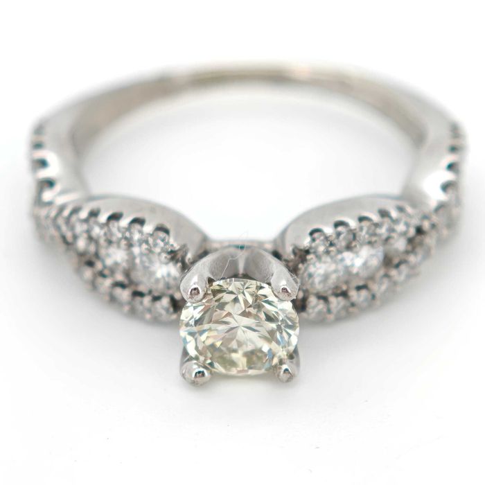 Inel 14k diamante naturale 1.40ct