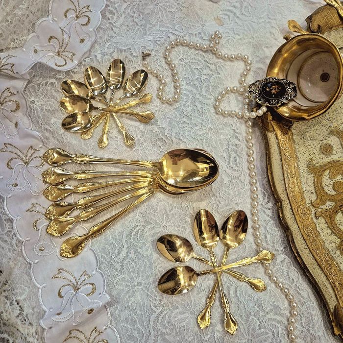 Позлатени прибори Solingen 23/24 карата