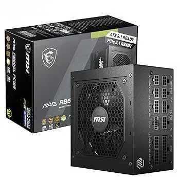 Блок питания MSI MAG A850GL PCIE5 Gold