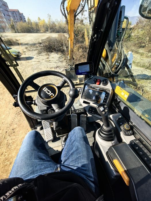 JCB excavator pe roti Hydradig instalație PROLEC