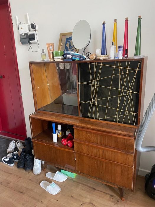 Винтажный буфет / шкаф mid-century (60–70-е)