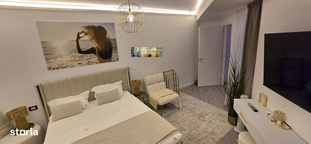 Apartament 2 camere White Titanic Mamaia Nord Vedere Frontala la mare