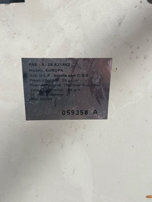 Газова печка  малка практична