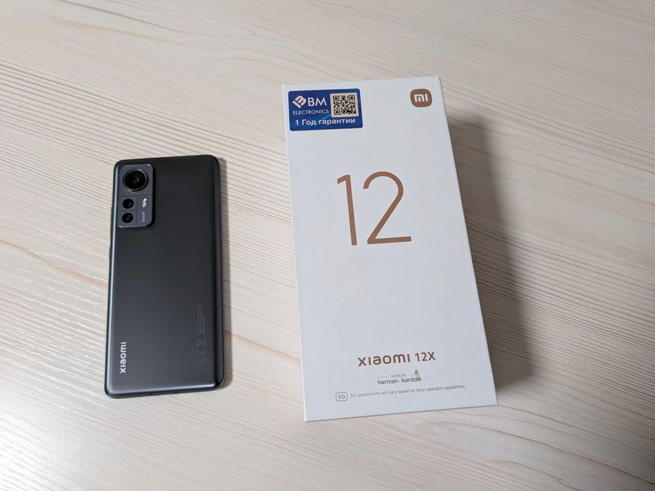 Xiaomi 12X, серый, 8GB RAM / 256GB ROM