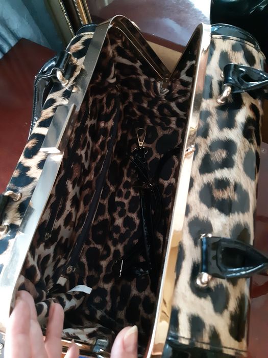 Сумка леопардовый