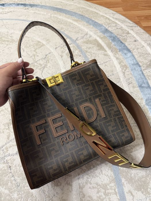 Fendi сумка, натуральная кожа