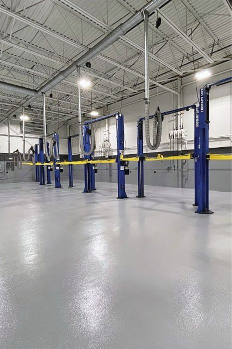 Эпоксидная наливной пол для промышленных объектов