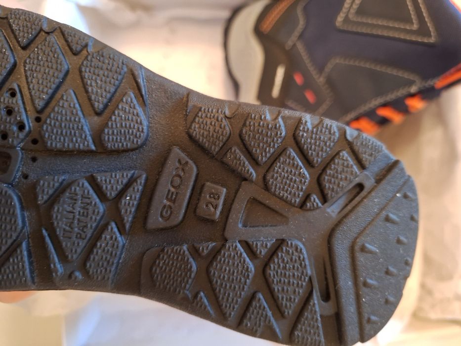 Ghete Geox impermeabile 28 Sentiero navy/orange