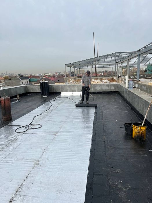 Ремонт крыш мягкой кровлей. Гидроизоляция фундамента.