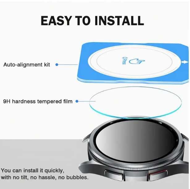 Set 2 folii sticla protectie ecran Huawei Watch GT 4(46 mm)