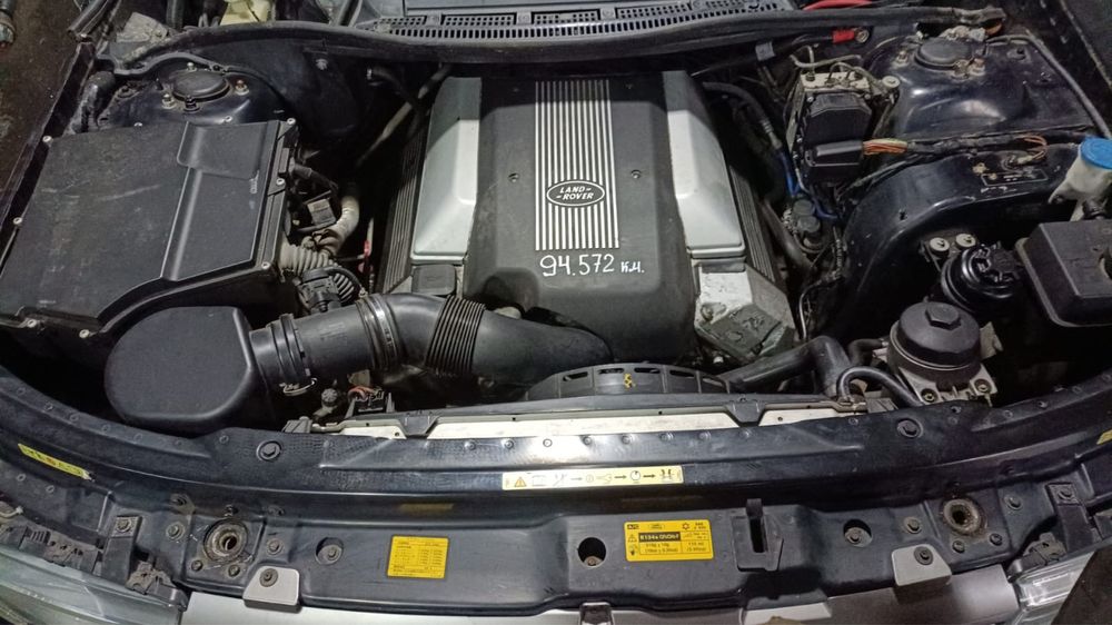Двигатель М62b44 на Land Rover.