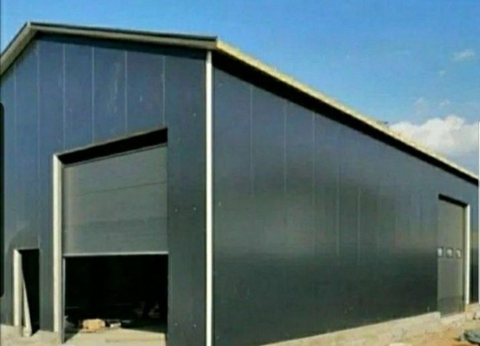 Vand hală pe Structură metalică de 30×12×4