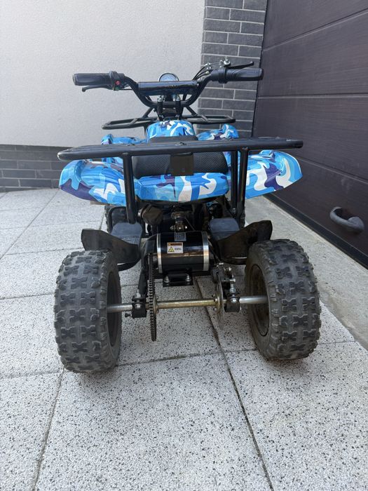 Atv electric de 800w cu 3 viteze si roti de 6 inch pentru copii